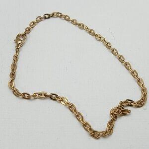 Gold Tone Ankle Or Wrist Bracelet 9"
